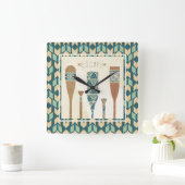 屋外地域VI |エスケープ スクエア壁時計 (ホーム)