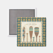 屋外地域VII |エクスプローラ マグネット (正面/裏面)