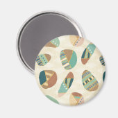 屋外地理ステップ |ティール(緑がかった色)パターン マグネット (正面/裏面)