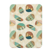 屋外地理ステップ |ティール(緑がかった色)パターン マグネット (縦)