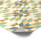 屋外地理ステップ |トライバルパターン ポスター (角)