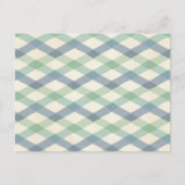 屋外地理ステップ |パステル幾何学模様 ポストカード (正面)