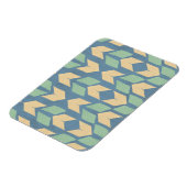 屋外地理ステップ |幾何学矢印パターン マグネット (左側)