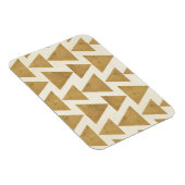 屋外地理ステップ |金ゴールド幾何学的パターン マグネット (右側)