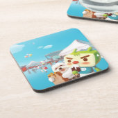 屋外市場おもしろい コースター (左側)