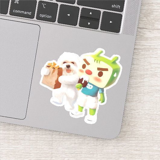 屋外市場おもしろい シール (詳細)