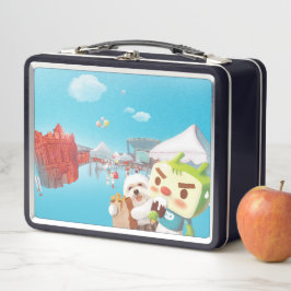 屋外市場おもしろい メタルランチボックス