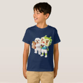 屋外市場おもしろい Tシャツ (正面フル)