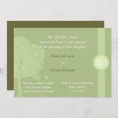 屋外招待状 招待状 (正面/裏面)