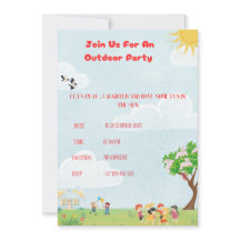 屋外招待状