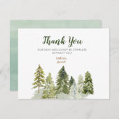 屋外用水カラーキャンパーサンキューカード サンキューカード (正面/裏面)