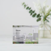 屋外空気調和機ユニット 名刺 (スタンド正面)