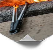 屋外素朴料理 ポスター (角)