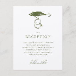 屋外魚釣りルアー結婚のリングや輪挿入クラフト エンクロージャーカード