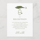 屋外魚釣りルアー結婚フックのリングや輪挿入 エンクロージャーカード (正面)