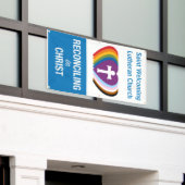 屋外RIC 「教会」バナー（垂直） 横断幕 (ビルの外側)