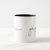 屋屋設立 |おばあちゃんのプレゼント ツートーンマグカップ (中央)