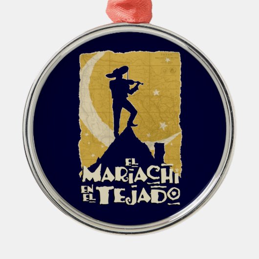 屋根のマリアッチ メタルオーナメント (正面)