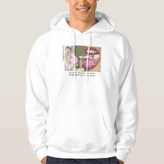 屋根の上のヴァイオリニスト 楽しい歯科グッズ & Tシャツ (正面)