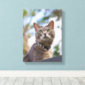 屋根の上の二条 キャンバスプリント (インサイチュ (ウッドフロア))