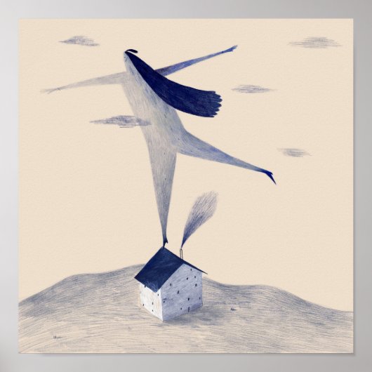 屋根の上の少女 ポスター (正面)