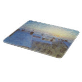 屋根の上の日の出（Eugene Jansson著） カッティングボード (角)