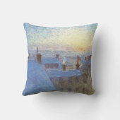 屋根の上の日の出（Eugene Jansson著） クッション (裏面)