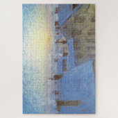 屋根の上の日の出（Eugene Jansson著） ジグソーパズル (縦)