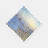 屋根の上の日の出（Eugene Jansson著） スタンダードランチョンナプキン (角)