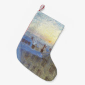 屋根の上の日の出（Eugene Jansson著） スモールクリスマスストッキング (正面 (吊り時))