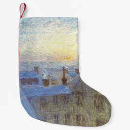 屋根の上の日の出（Eugene Jansson著） スモールクリスマスストッキング