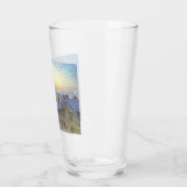 屋根の上の日の出（Eugene Jansson著） タンブラーグラス (左)