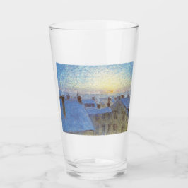 屋根の上の日の出（Eugene Jansson著） タンブラーグラス
