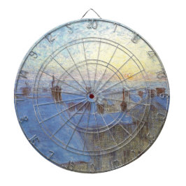 屋根の上の日の出（Eugene Jansson著） ダーツボード