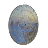 屋根の上の日の出（Eugene Jansson著） ダーツボード (正面左)