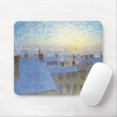 屋根の上の日の出(Eugene Jansson著) マウスパッド (マウス)