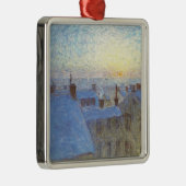 屋根の上の日の出（Eugene Jansson著） メタルオーナメント (右)