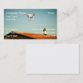 屋根の上のDron 名刺 (正面/裏面)