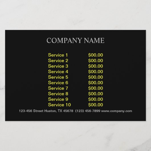 屋根の修復建築ホームの修復 チラシ (裏面)