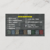 屋根の名刺 名刺 (裏面)