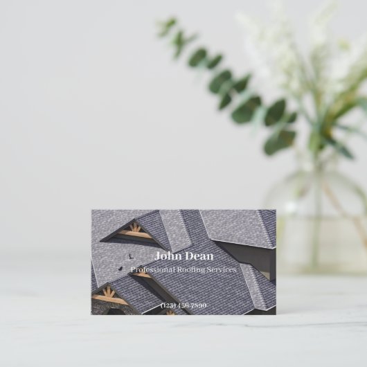 屋根の名刺 名刺 (スタンド正面)