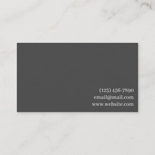 屋根の名刺 名刺 (裏面)