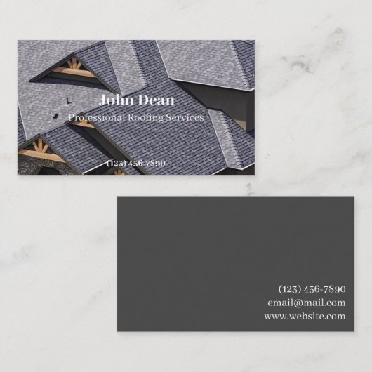 屋根の名刺 名刺 (正面/裏面)
