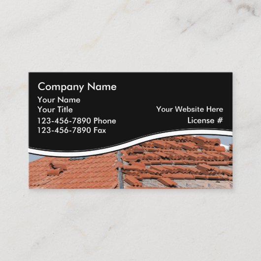 屋根の名刺 名刺 (正面)