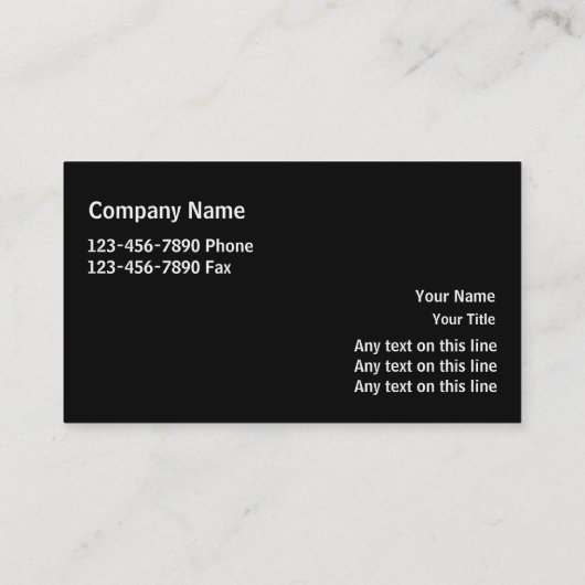 屋根の名刺 名刺 (裏面)