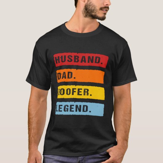 屋根の父の日大工の屋大工の屋根 Tシャツ (正面)