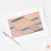 屋根の覆いの防水フラグメント 長方形シール (封筒)