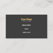 屋根ふきおよび下見張りの建築業者の名刺 名刺 (裏面)