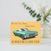 屋根を下げて… ポストカード (スタンド正面)