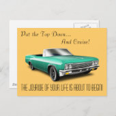 屋根を下げて… ポストカード (正面/裏面)